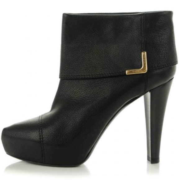 LOUlS VUITTON Grained Goatskin ankle boots size 39 - Picture 2 of 7